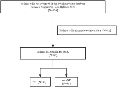 Risk factors of neuropathic pain in multiple sclerosis: a retrospective case-cohort study